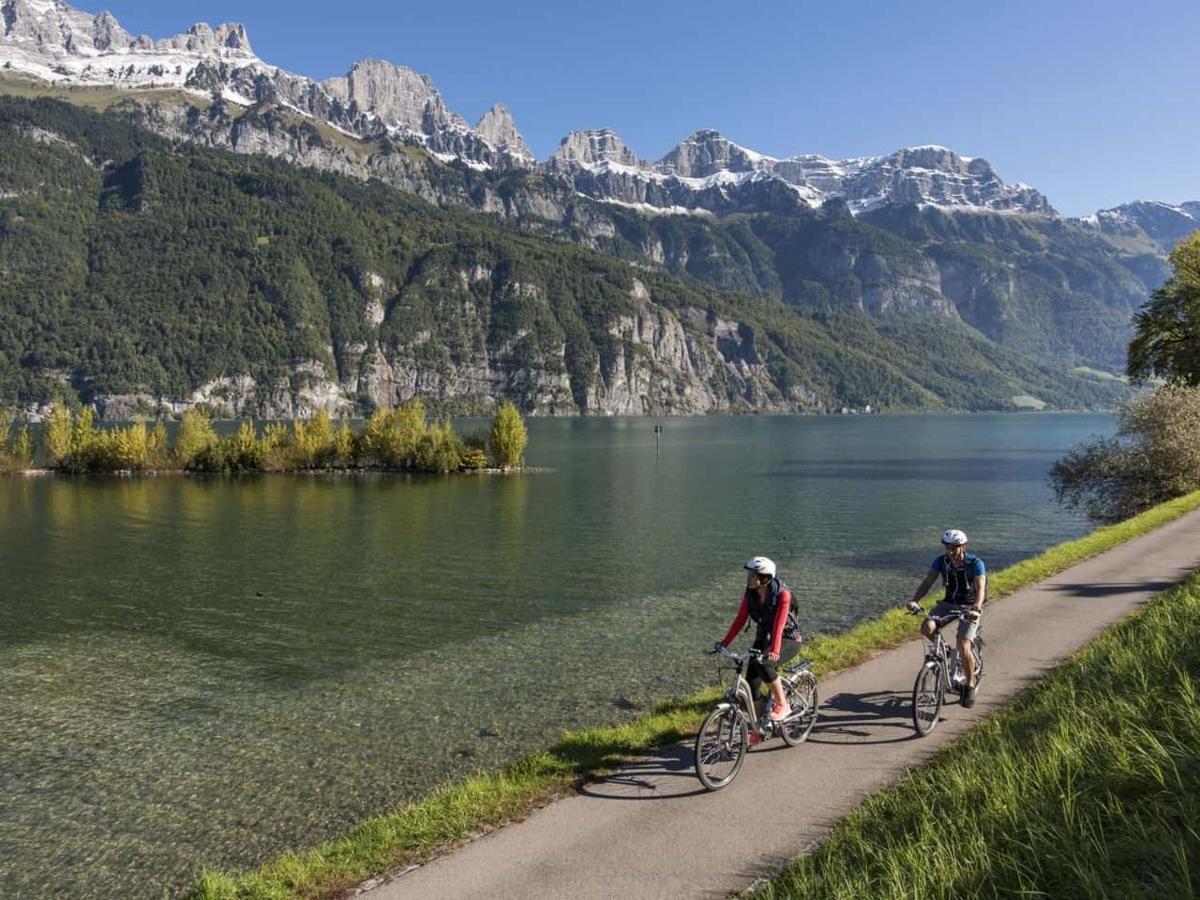 Walensee Apartment, Lakeside Dream Unterterzen Eksteriør bilde